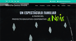 Desktop Screenshot of manchacentroinnova.org